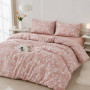 Комплект постільної білизни страйп сатин євро розмір COLORFUL HOME №4 5005