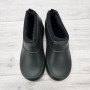 Калоші чоловічі піна з хутром зимові кольору хакі Dago Style 6173