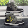 Черевики дитячі для хлопчика Bessky сірі демісезонні 7329